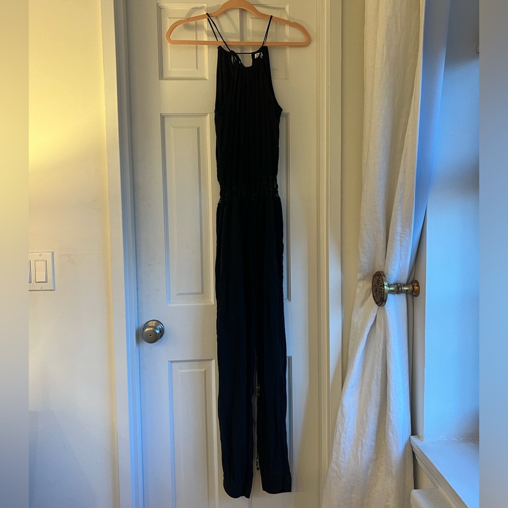 Planet Blue Black Jumpsuit